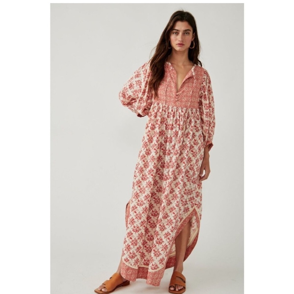FREE PEOPLE HAZY MAISY MAXI DRESS Woman’s X-Small